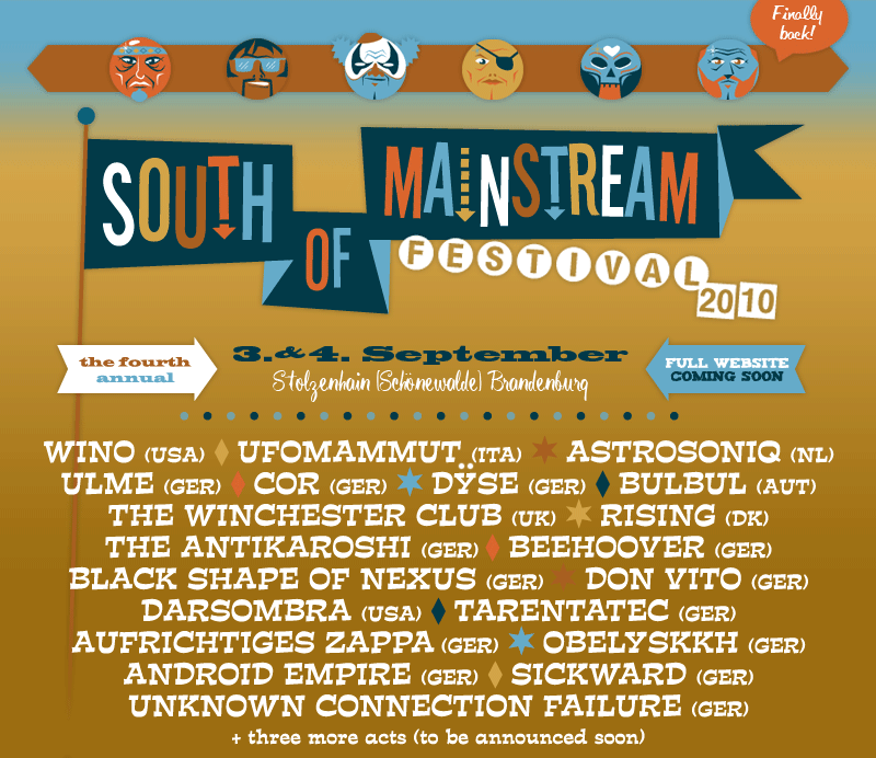 South of Mainstream Festival Banner